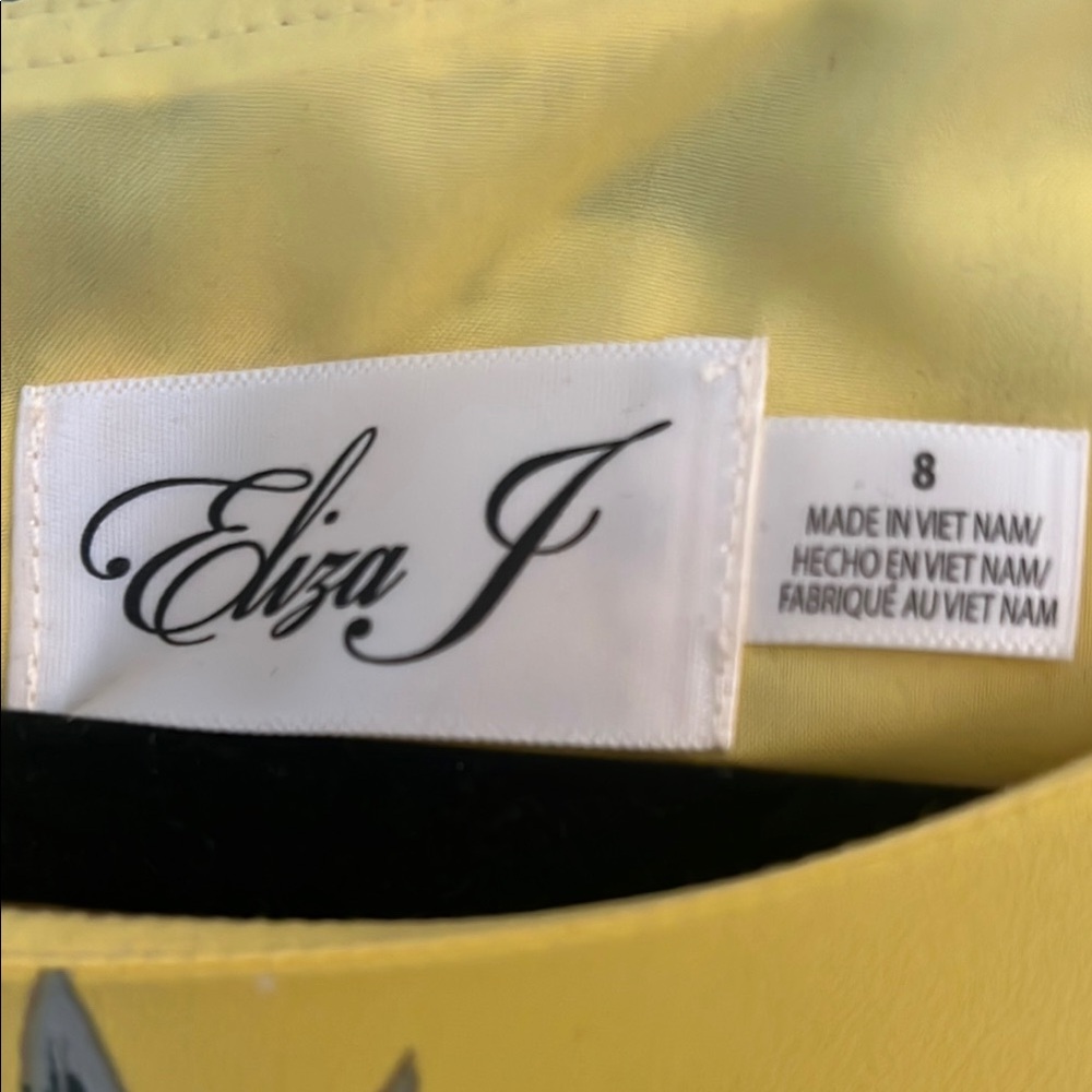 Eliza J Yellow Floral Dress - Picture 2 of 3